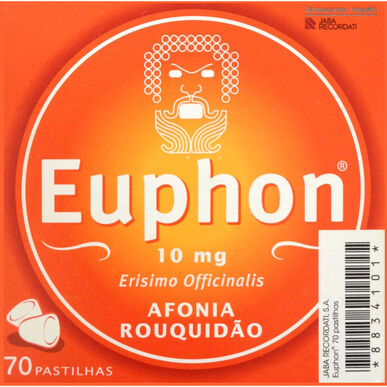 Pastilles Euphon contre l'enrouement et l'aphonie 70 pastilles 70 pastilles