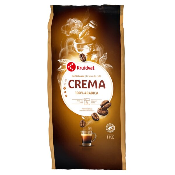 Café en grains Kruidvat Crema Espresso doux<br>1000g