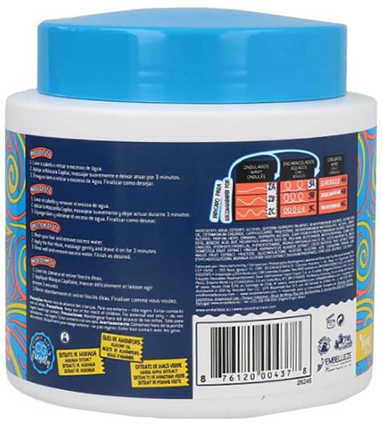 Novex My Curls Bouncy Curls Diep Haarmasker voor Golvend Haar