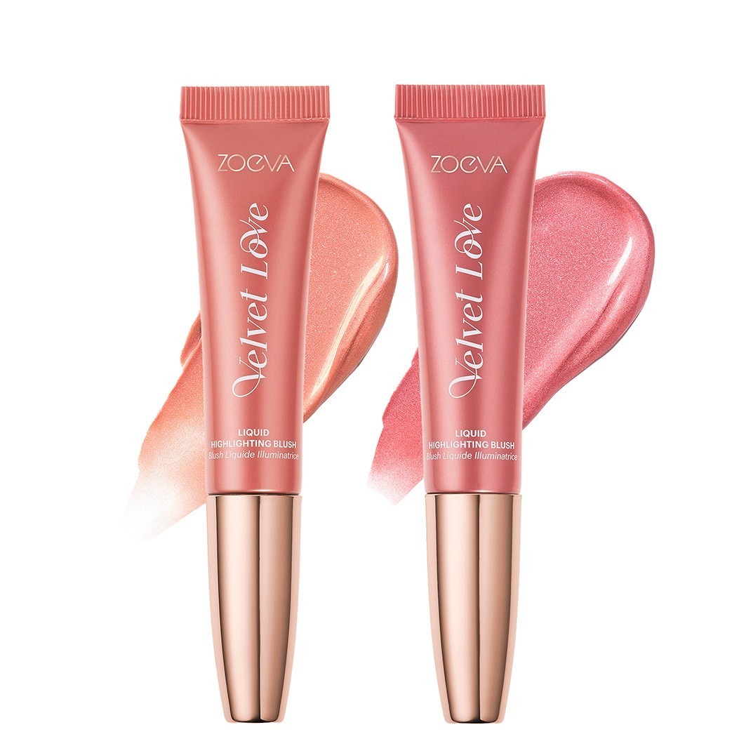ZOEVA skystas skaistalas „Highlighter Velvet Love“ – 13 ml