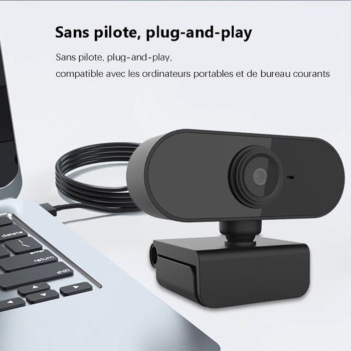 Webcam - KZQ - 1080P - Sans Fil - Micro Intégré - Autofocus Anti-Tremblement