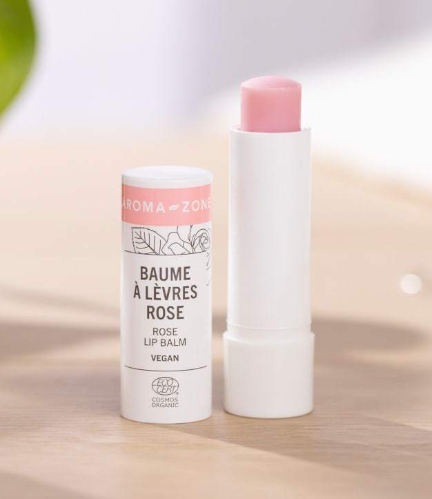 Veganistische biologische rozenlippenbalsem
