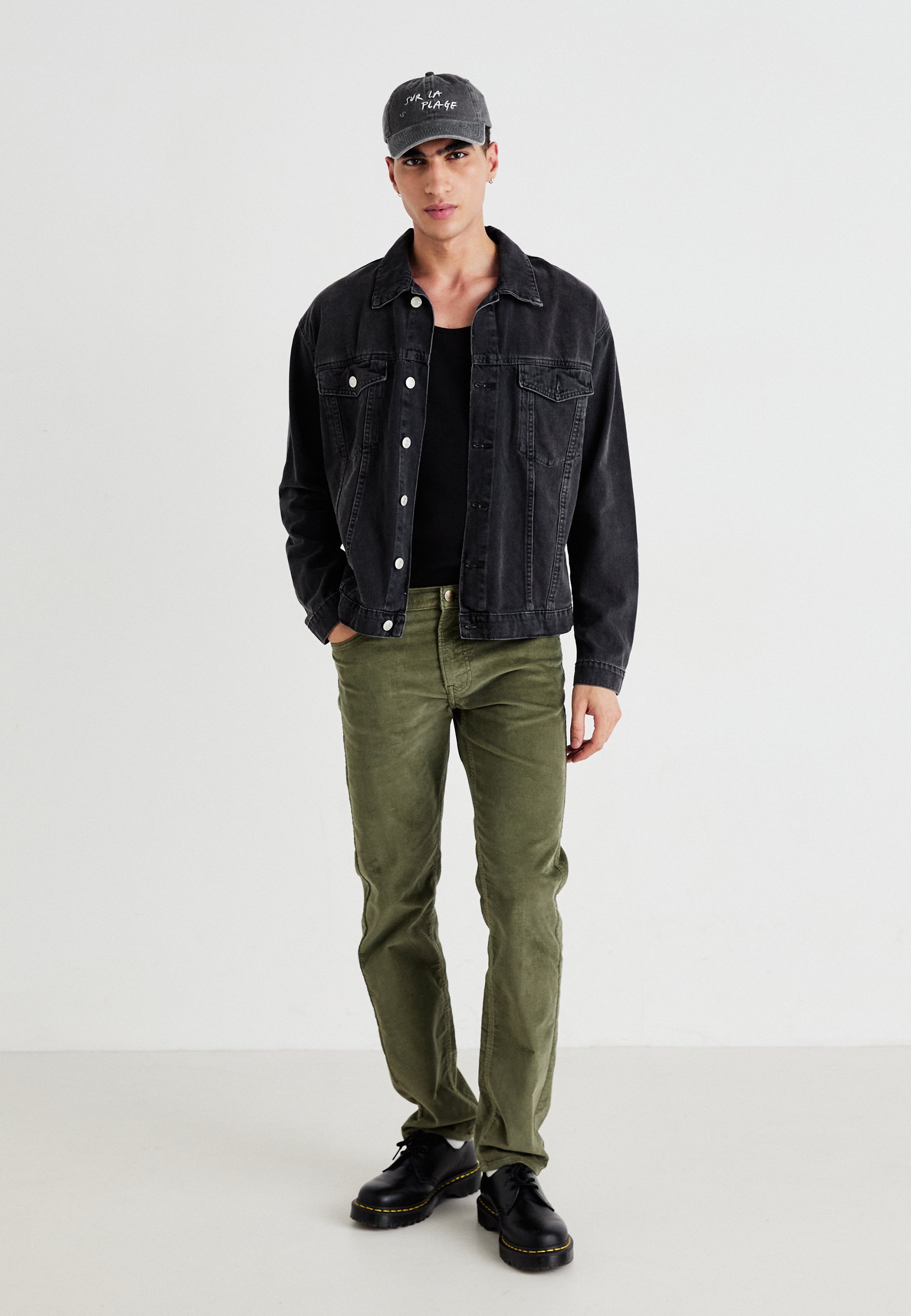 Pantaloni Lee DAREN ZIP FLY - verde mercantile