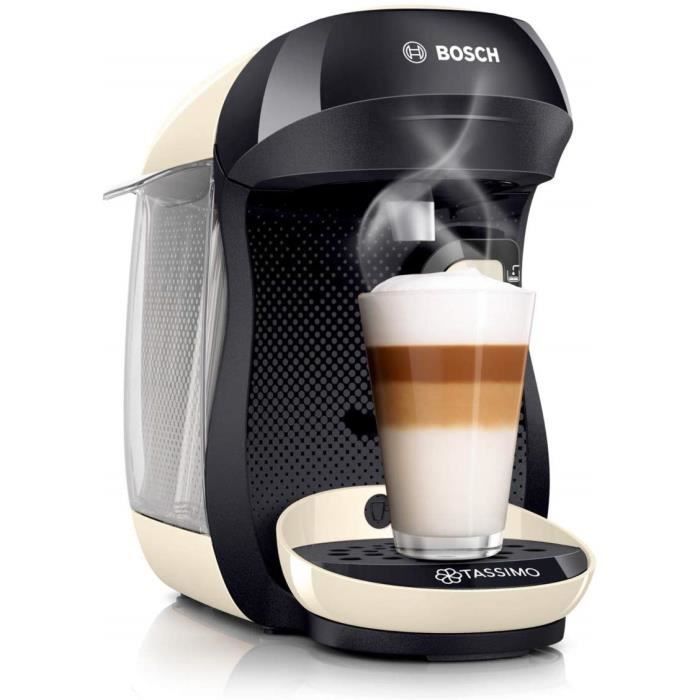 Machine à boissons chaudes Tassimo Happy TAS1007 - 1400 W - 0.7 L - Crème