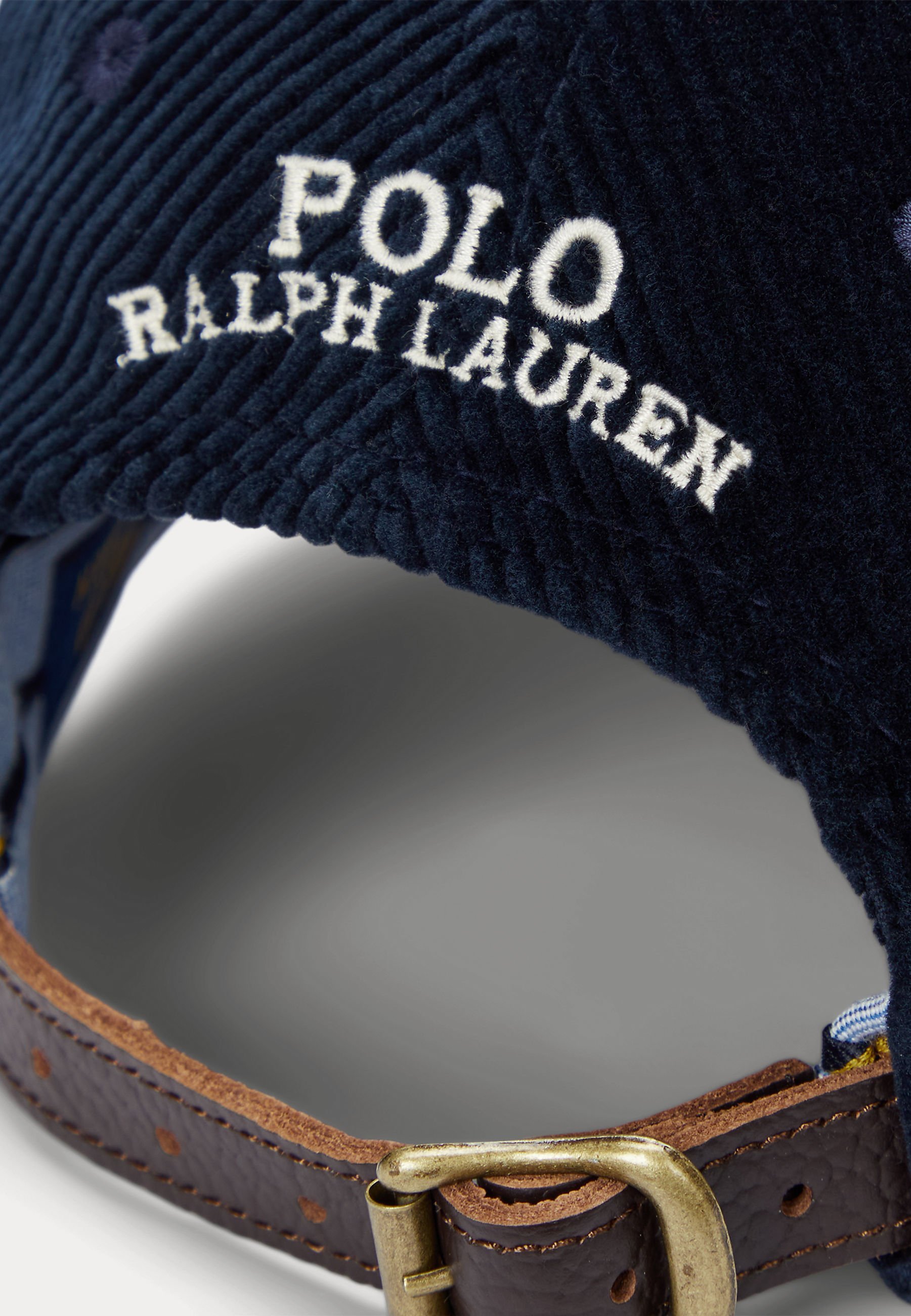 Polo Ralph Lauren Cord-Baseballkappe Unisex - Kappe - Fliegermütze Marineblau