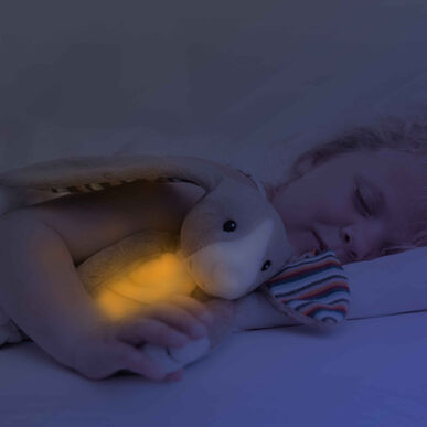 Zazu Nightlight Melodies Relajantes Bo The Bunny Peluche com Som e Luz Coelho 1 un 1 un