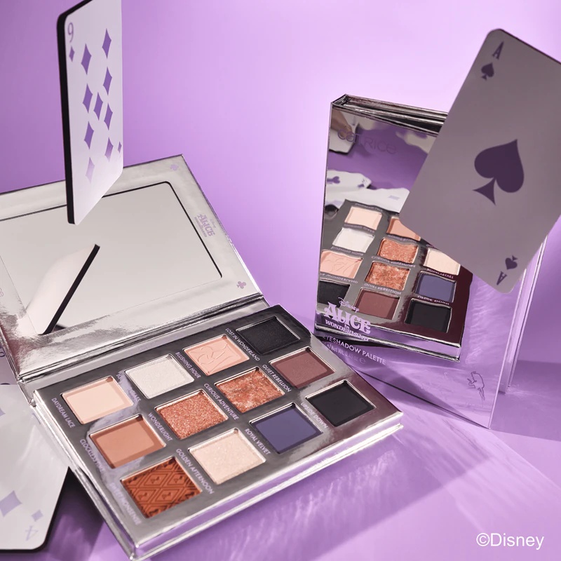 Catrice Disney Alise Brīnumzemē acu ēnu palete
