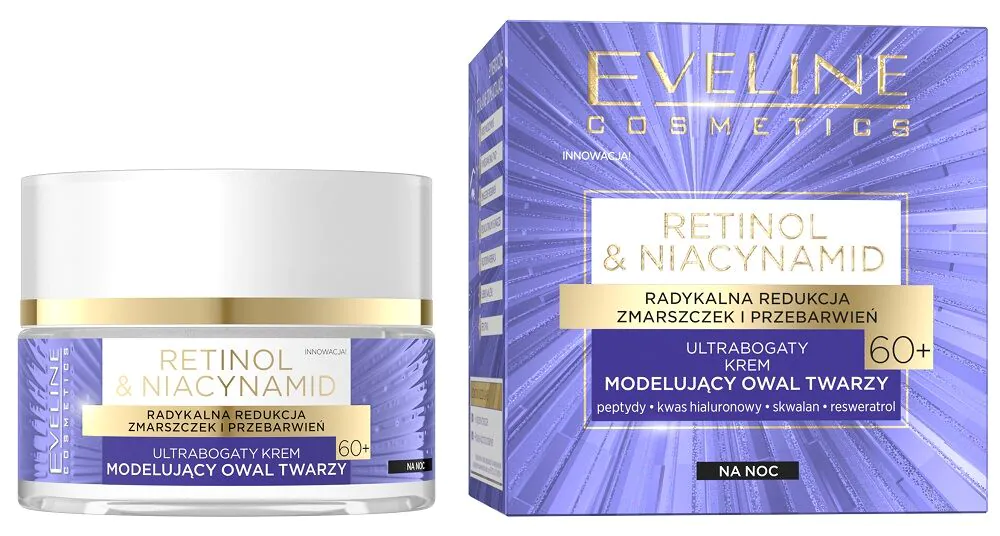 Eveline Retinol & Niacynamid Krem na noc 60+