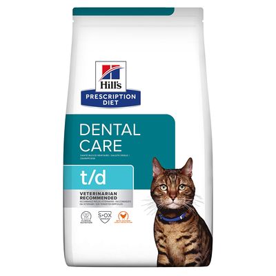 Hill's Prescription Diet Feline t/d Dental Care - Kylling