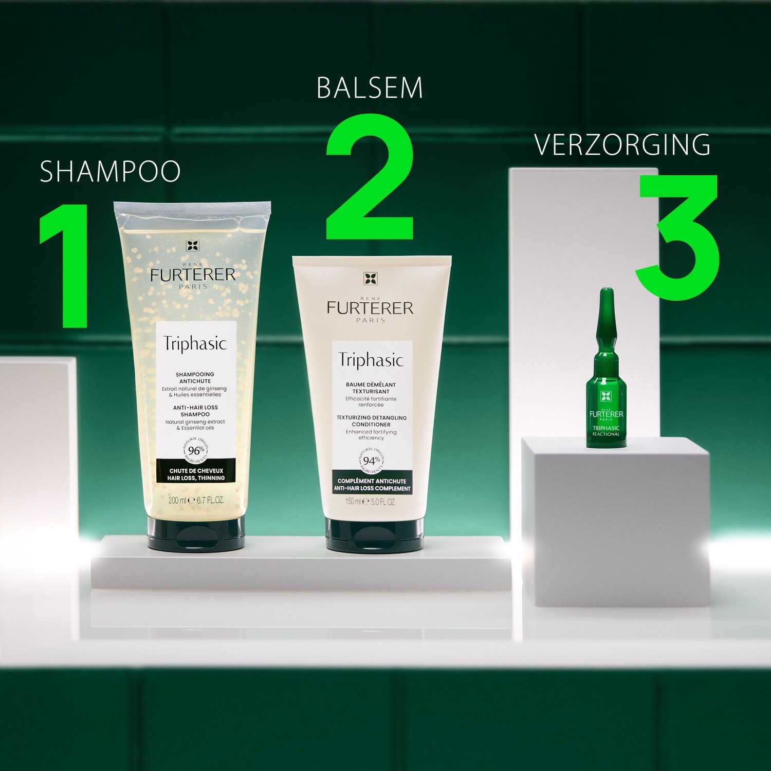 René Furterer Haarkur Triphasic Reactional - 60 ml