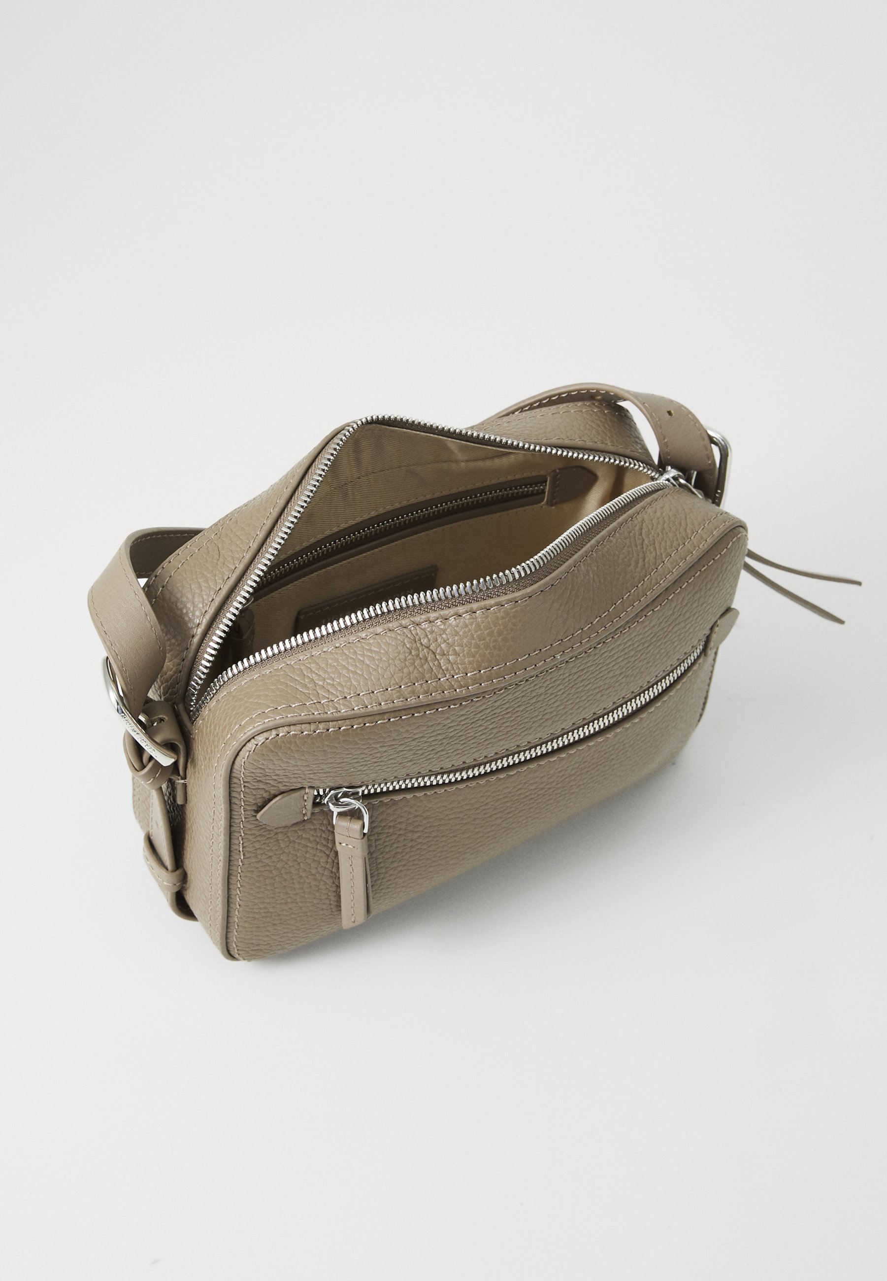 Tiger of Sweden KIVA UNISEX - Torebka - szaro-brązowa