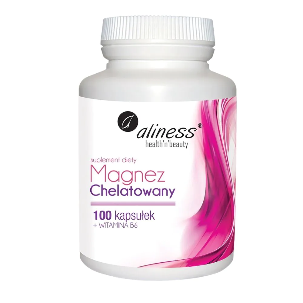 Aliness Magnez Chelatowany 560 Mg + Vit.B6 Kapsułki