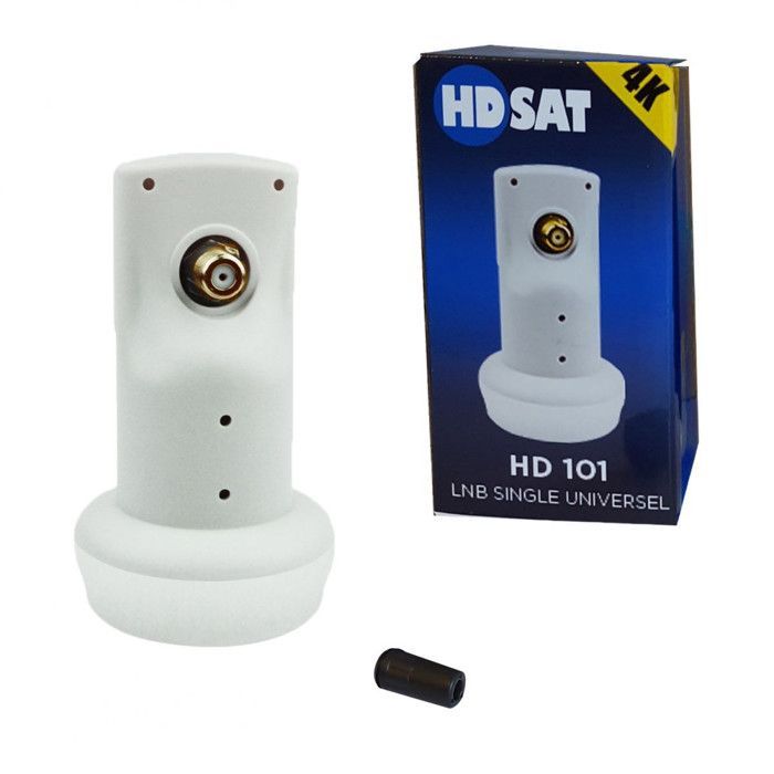 SERVIMAT HD Satellite TV Receiver Pack + Fransat card + HDMI cable + 12V cable + IR extender + LNB S
