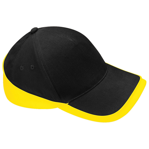 Gorra/visera Beechfield Competition  100% Algodón. (Paquete De 2)