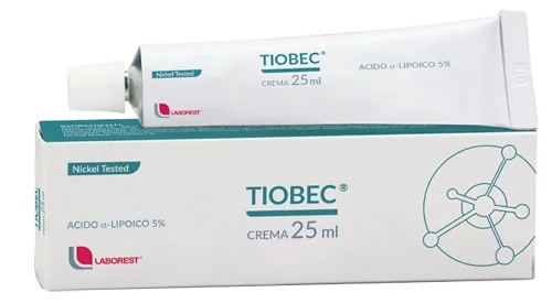 Crema LABOREST Tiobec con ácido lipoico 25 ml para el cuidado de la piel