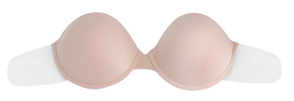 Nude spalvos liemenėlė su juostele po apačia ir kaušeliais Namai ir dovanos