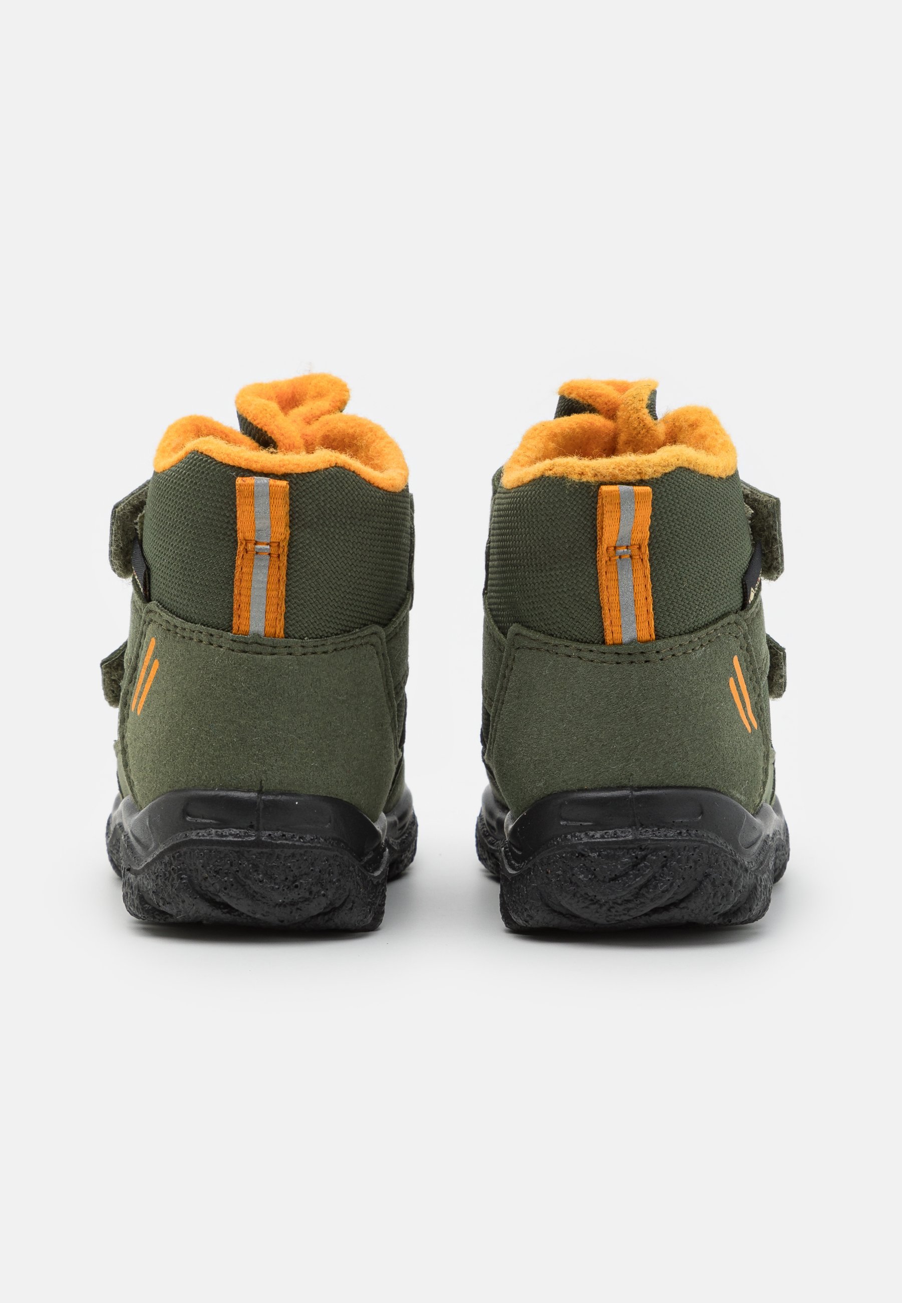 Superfit GORE-TEX HUSKY1 - Vinterstøvler - grønn/oransje