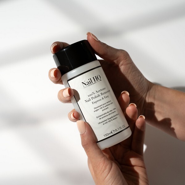 Removedor de Esmalte Nail HQ 100% Acetona - 150ml