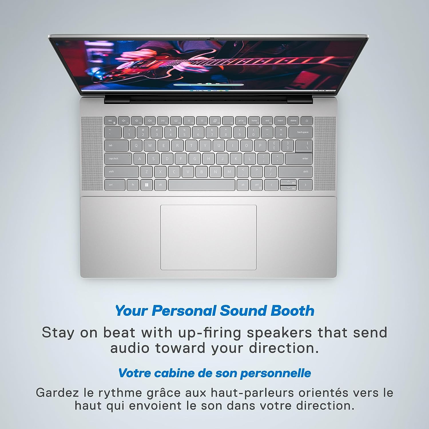 Dell Inspiron 16 5635 -kannettava - AMD Ryzen 7-7730U, QHD 16 tuumaa, 16 Gt:n LPDDR4x RAM-muistia, 1 Tt:n SSD-levy, AMD Radeon -näytönohjain, Windows 11 Home, 1 vuoden Premium-tuki - platinahopea