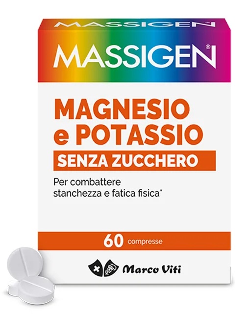MASSIGEN Magnésium Potassium S/Zucch60 comprimés