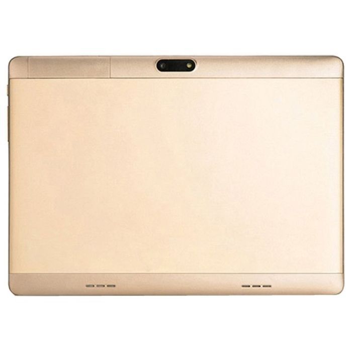Tablet Android de 10 polegadas, 4G, 7.0 Octa Core, 2GB de RAM, Bluetooth, GPS, 32GB, Dourado + Cartão SD de 128GB (YONIS)