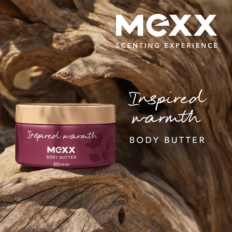 Manteiga corporal perfumada Mexx Inspired Warmth