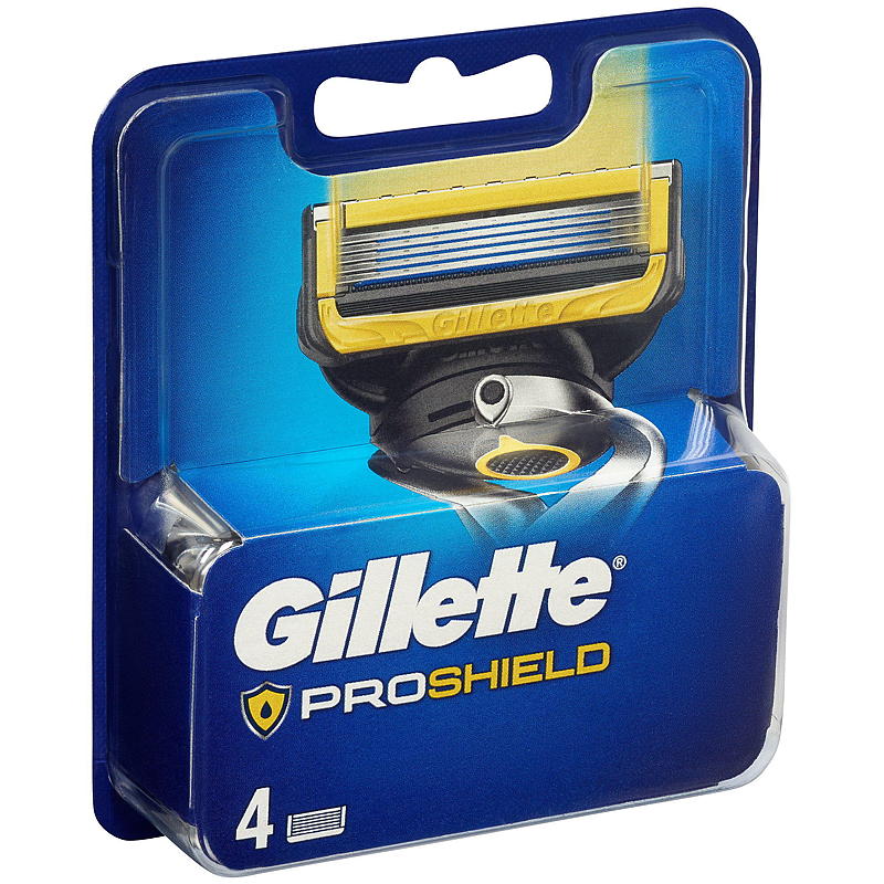 Gillette Gillette-blader 4-pakning Proshield bruksanvisning