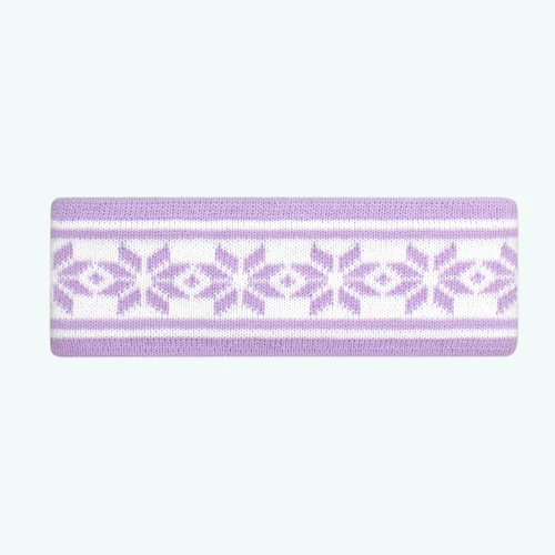 Cabaia Lila Hurrikan-Stirnband, lila Fleece