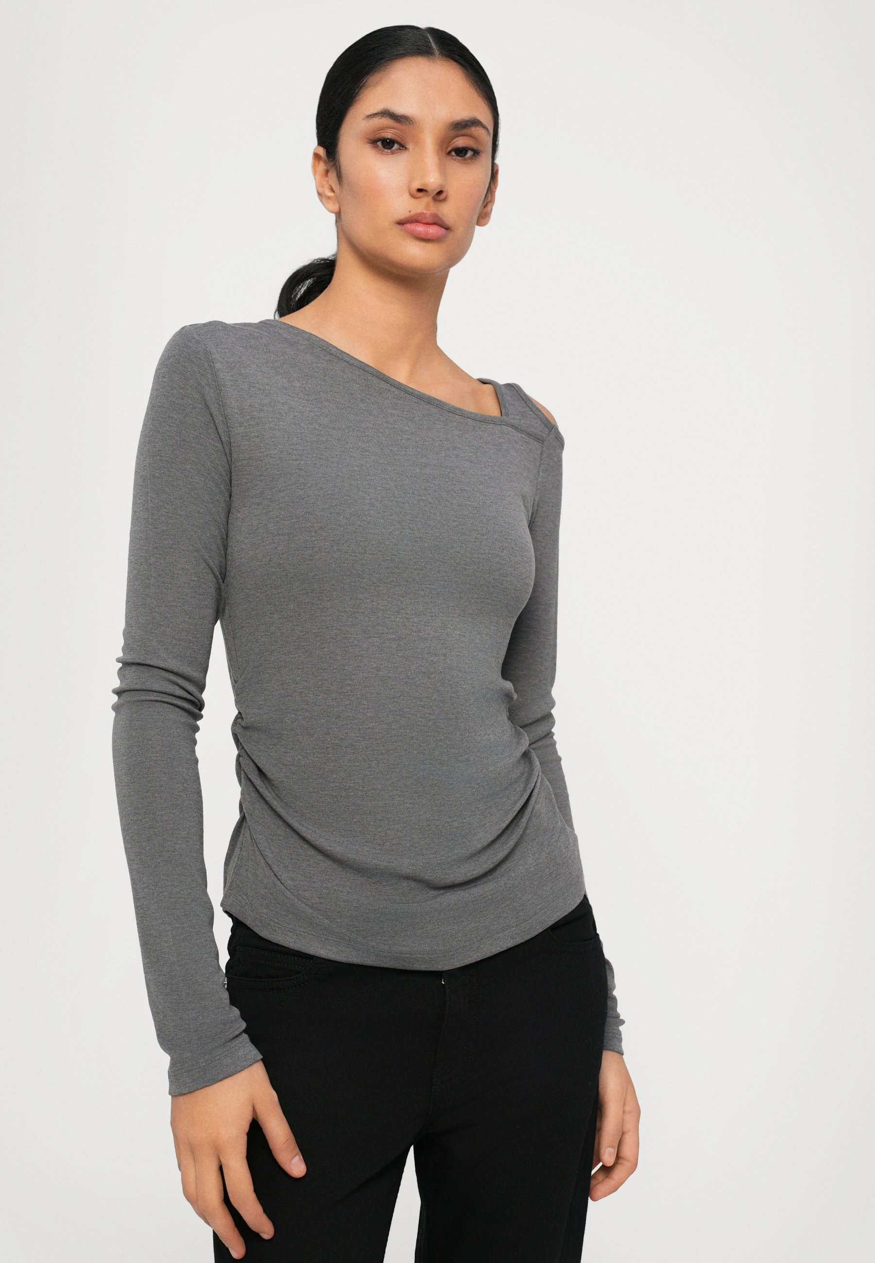 Iro LYNIE - Langarmshirt - grau
