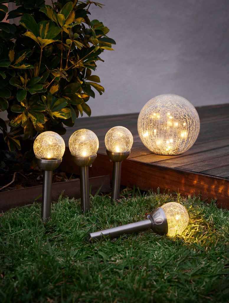 HAVVALE Solarna lampa HAVVALE Ø20xV29cm prozirna