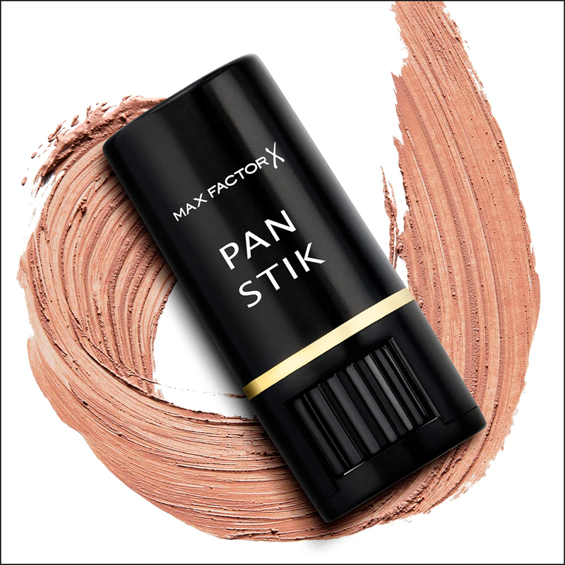 Base e corretivo Max Factor Pan Stik em um só produto
