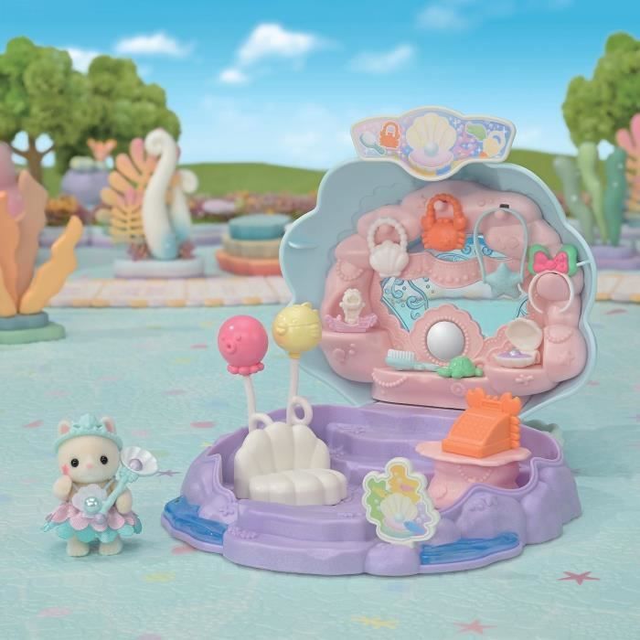 Boutique Set - SYLVANIAN FAMILIES - Zeemeerminwinkel - Accessoires en Geïntegreerd Handvat