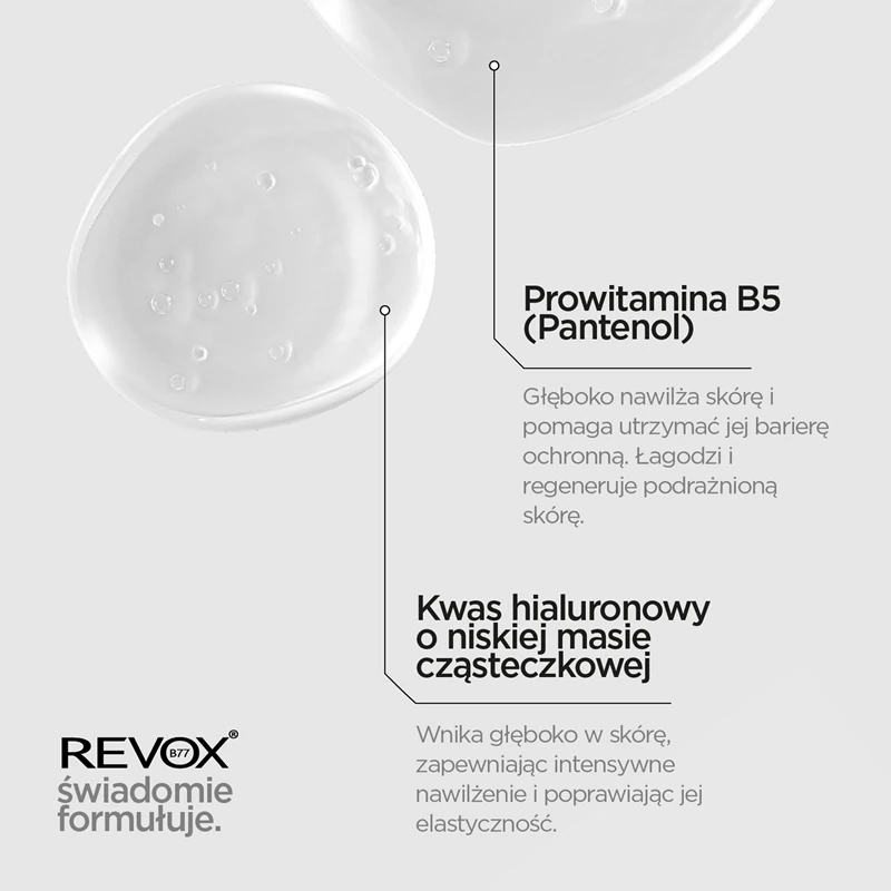 Revox B77 JUST Hyaluronsäure 5% Feuchtigkeitsfluid für Gesicht und Hals