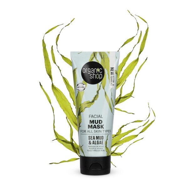 Organic Shop maska za lice od morskog blata s algama 75ml