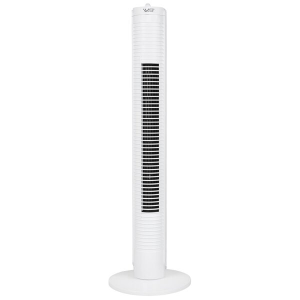 Stĺpový ventilátor Tristar v bielej farbe