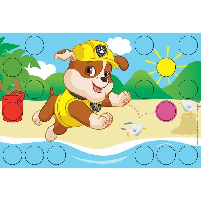 Colorino Paw Patrol, juego educativo, para mayores de 2 años, Ravensburger, Paw Patrol