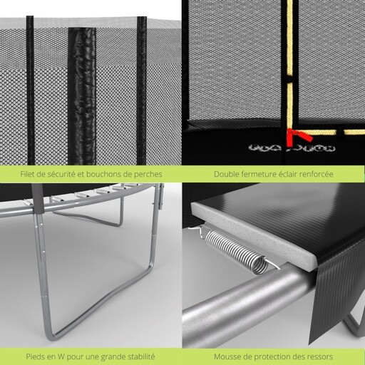  Play4Fun Deluxe Trampoline + Veiligheidsnet