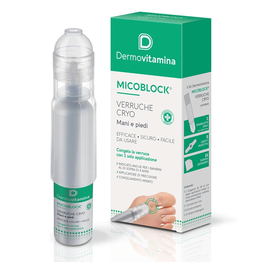 DERMOVITAMINA Dermovitamina Cryo Wratten Handen en Voeten 38 ml Cryotherapiebehandeling van wratten