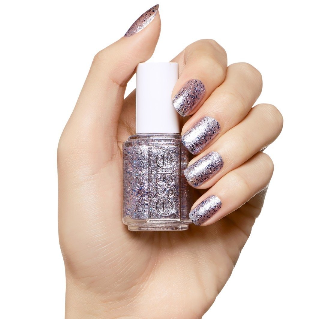 essie Nagellack lak za nokte s gliterom Rosa & Lila - 13,5 ml