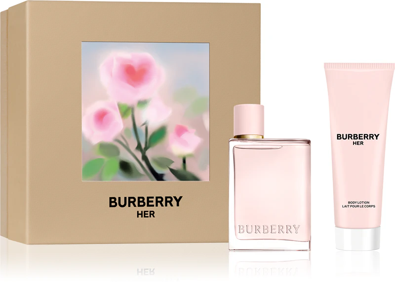 Conjunto de presente Burberry Her Set para mulheres