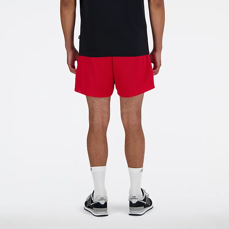 Férfi Essentials 5 hüvelykes hálós sportnadrág - CSAPATPIROS