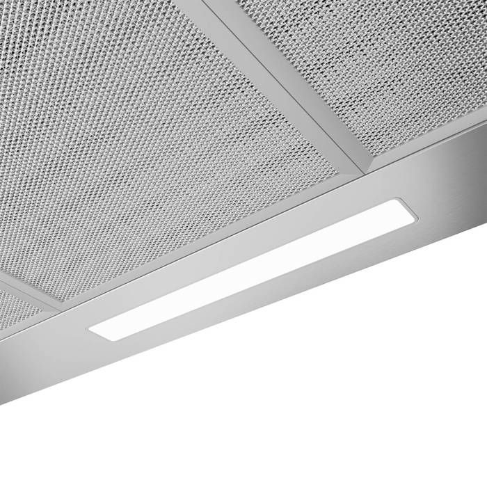 CIARRA 90cm A++ Cooker Hood, 370 m³/h, 3 Speeds, Extraction & Recirculation, with 2 Stainless Steel Carbon Filters
