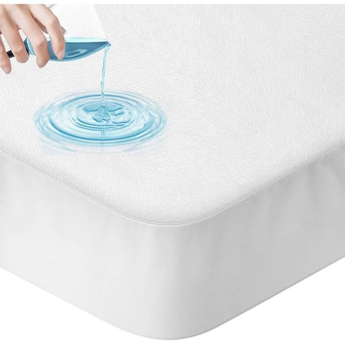 Mattress Protector - Mattress Pad - 90 x 190 cm - Waterproof - Anti-dust mite - Breathable