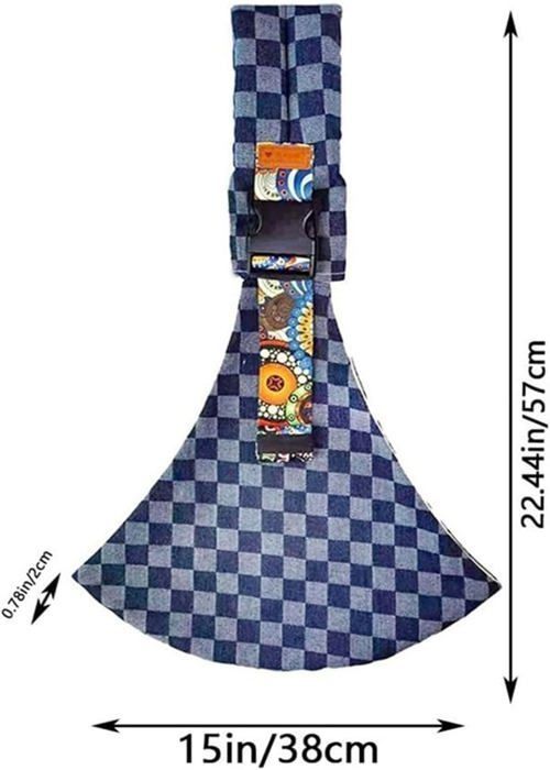 Babydrager, draagbare babydraagzak, nieuwe verstelbare babydrager 2024, zijdrager, voor nieuwe babydrager (zwart 1)