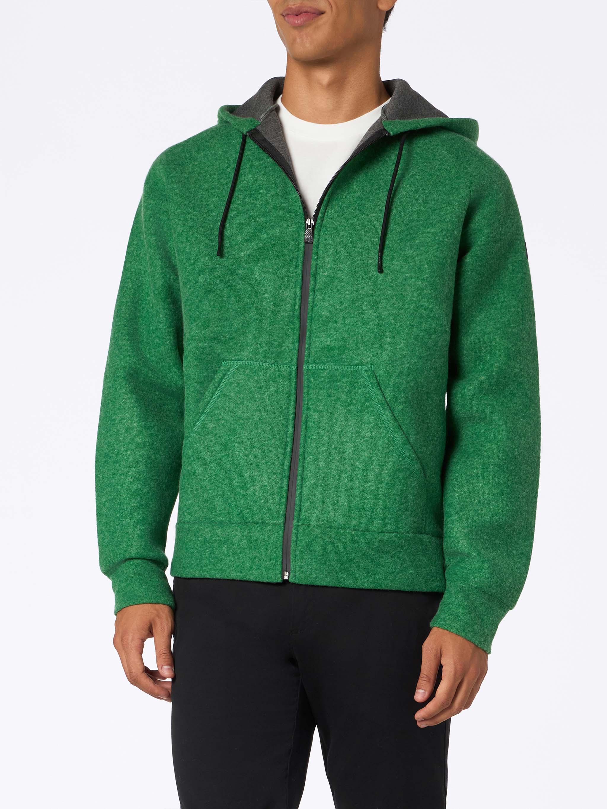 Carrel Green Scuba Technical Fabric herensweatshirt