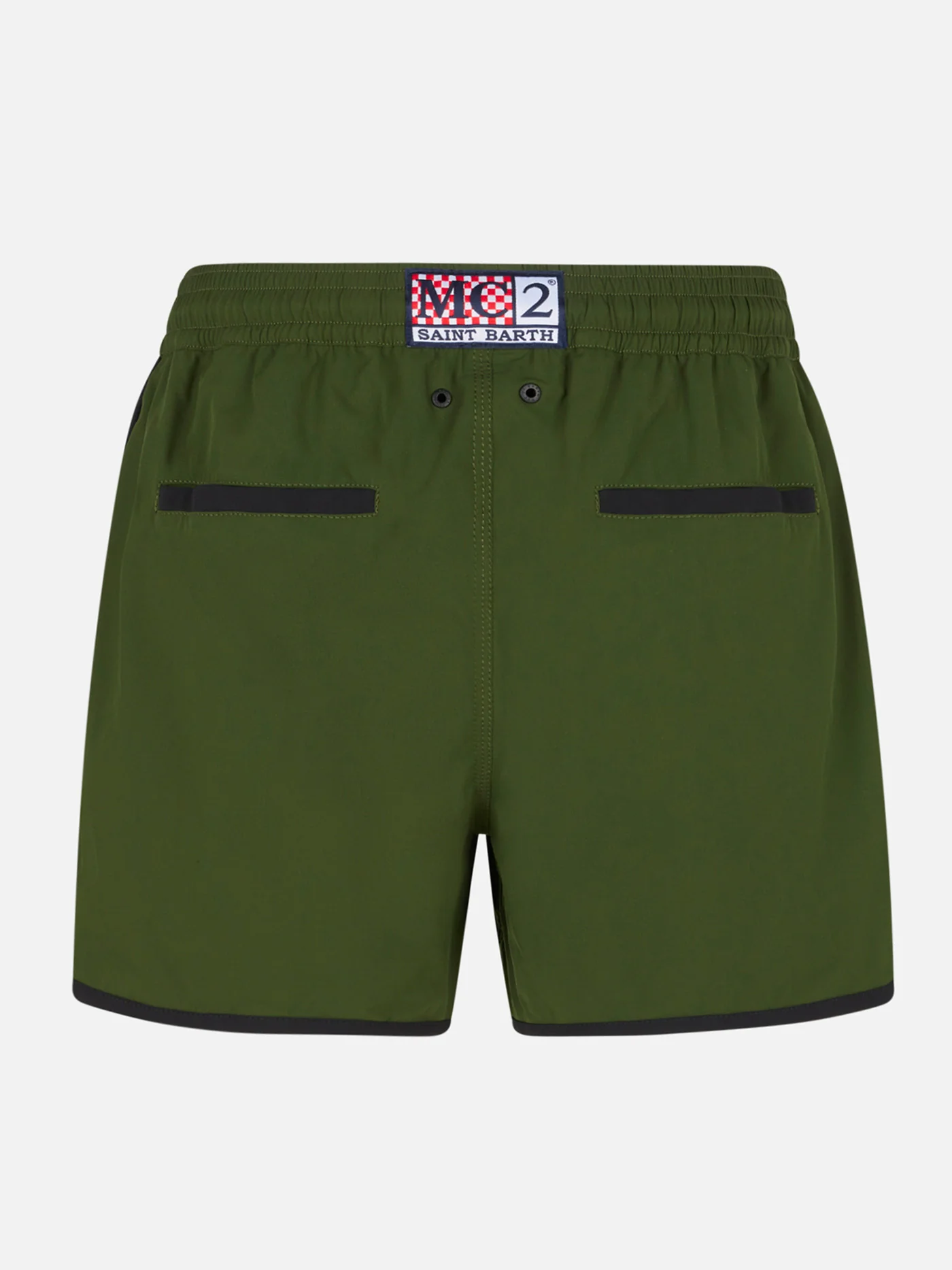 Maillot de bain homme avec logo latéral et contraste