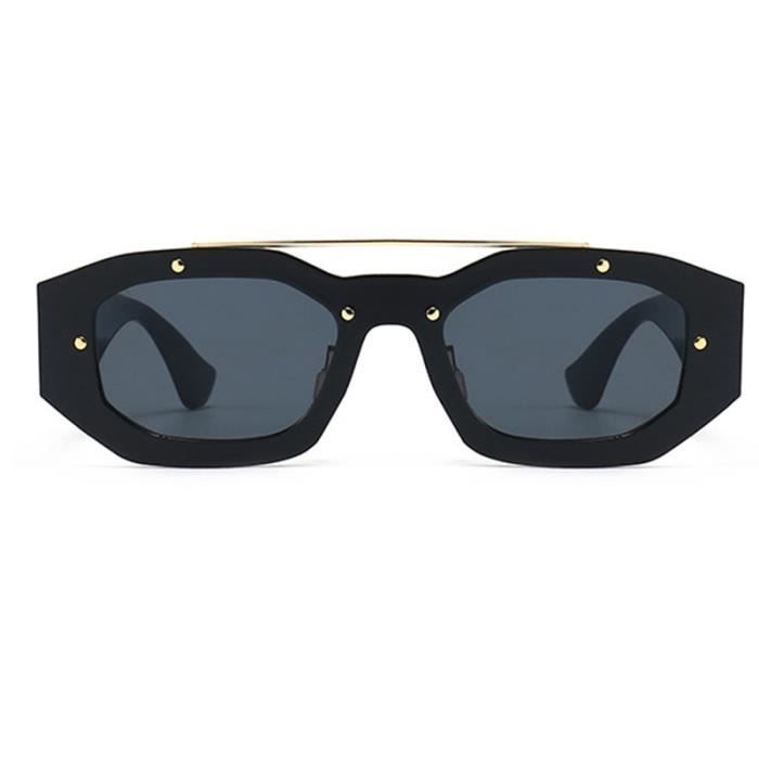 SHARPHY Women's Sunglasses, the new retro style, high-quality metal, perfect for travel, outdoor sports, and stylish black.