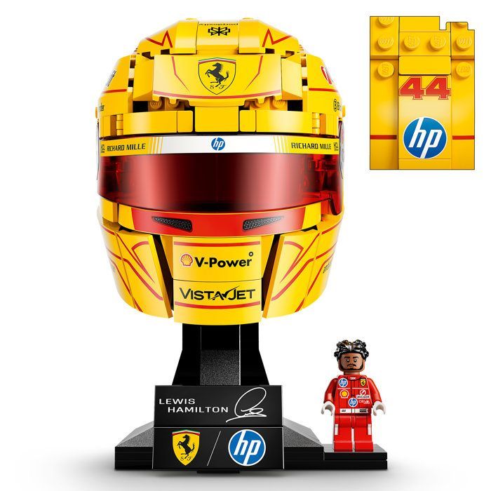 LEGO Editions 43022 Scuderia Ferrari HP Casco di Lewis Hamilton - Modello di prodotto F1
