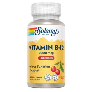 Suplemento nutricional Solaray Vitamina B12 90 comprimidos 90 comprimidos