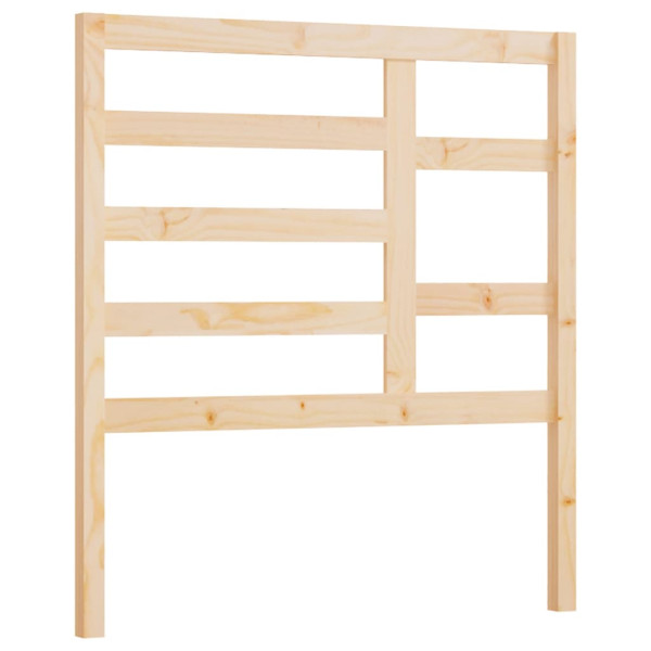 Wezgłowie łóżka Brąz 96 x 104 cm Drewno vidaXL